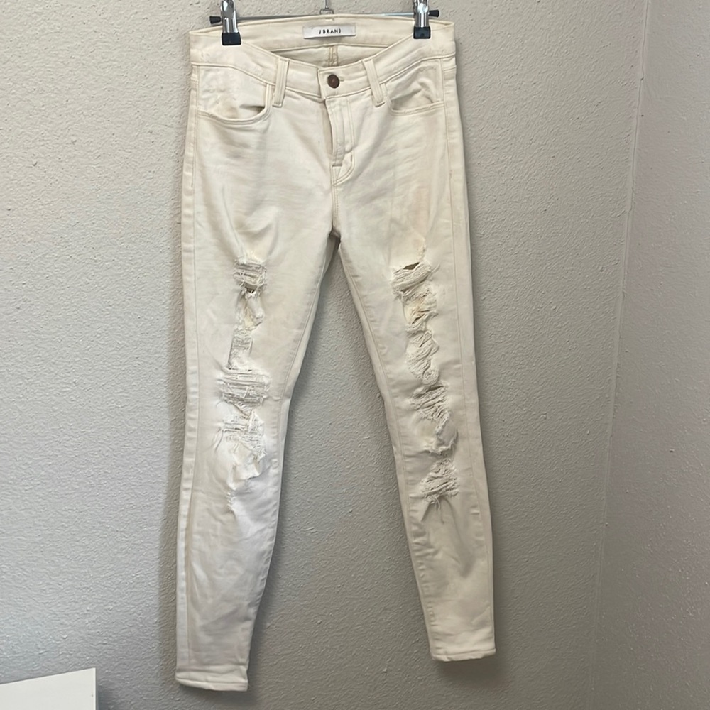 J Brand Denim in White